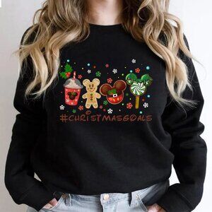 Christmas Goals Disney Shirt,, NEW